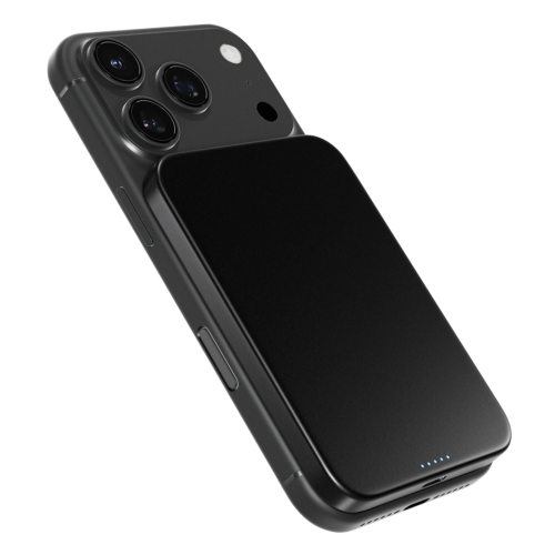C&C Qi2 Aluminium Mag+ Power Bank 5 000 mAh - Black