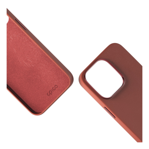 Epico Mag+ Leather Case iPhone 15 Pro Max - Brown