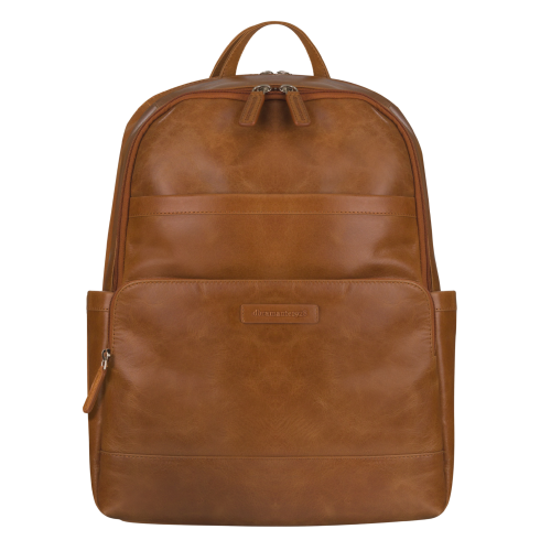 dbramante1928 Leather Backpack (up to 16") - Tan