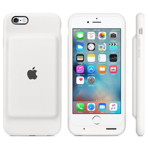 iPhone 6s Smart Battery Case White