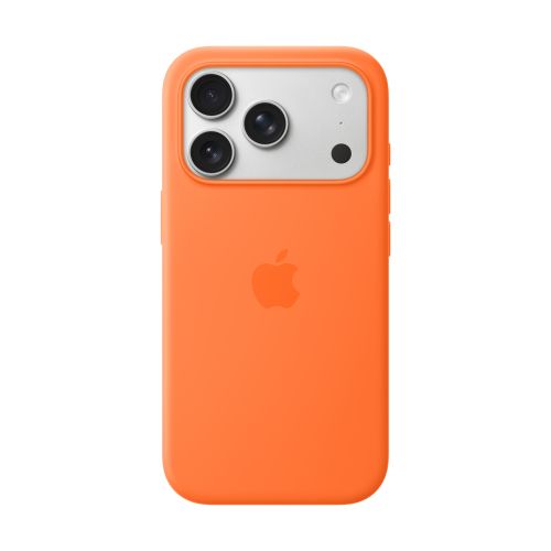Apple iPhone 17 Pro Silicone Case with MagSafe - Orange