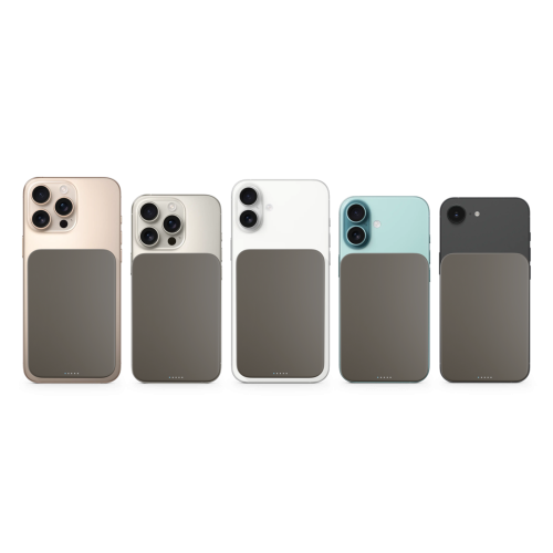 Epico Qi2 Aluminium Mag+ Power Bank 10 000 mAh - Titanium