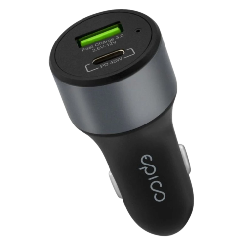iDeal by Epico 63W Car Charger - space grey