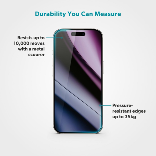 Epico ImpactCeramic Glass 3D for iPhone 17 Pro Max (with Applicator)