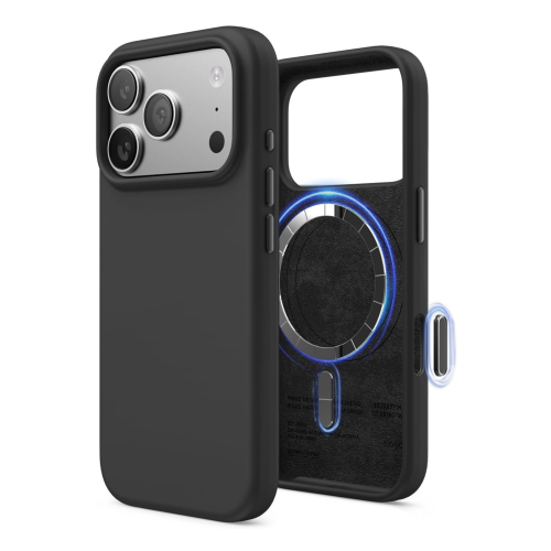 Elago Magnetic Silicone Case for iPhone 18 Pro Max/17 Pro Max - Black
