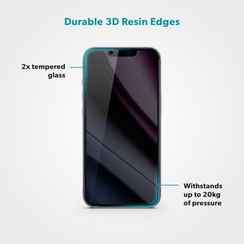 Epico Privacy Glass 3D for iPhone 17 Pro