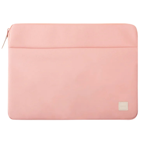 UNIQ Vienna Protective RPET Fabric Laptop Sleeve (Up to 14”) - Peach Pink