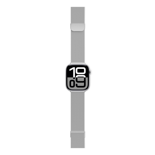 C&C Milanese+ Strap for Apple Watch (40-42 mm) - Silver