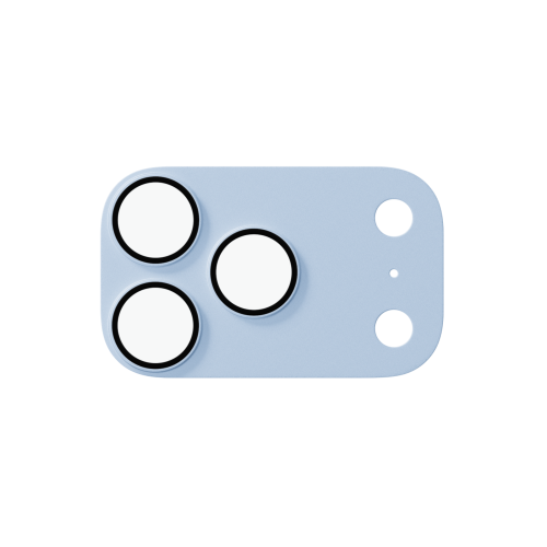 Epico Aluminium AntiReflective Lens & Island Protector for iPhone 18 Pro Max - Light Blue