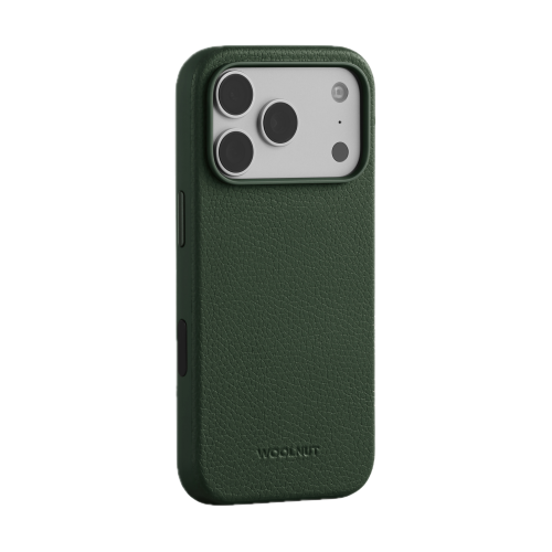 Woolnut Leather Case for iPhone 18 Pro/17 Pro - Green