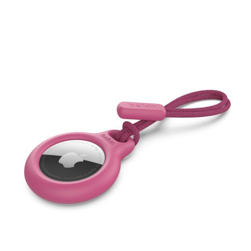 BELKIN Airtag Secure Holder with Strap - Pink