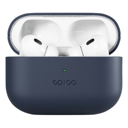 Epico Leather Cover for AirPods Pro 2 - Blue