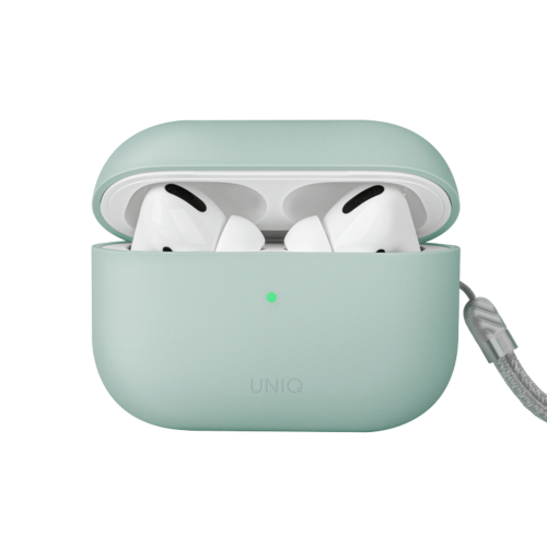 UNIQ Lino Hybrid Liquid Silicon AirPods Pro 2nd Gen (2022) Case - Mint
