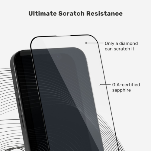 UNUM SapphireShield Glass for iPhone 18 Pro/17 Pro