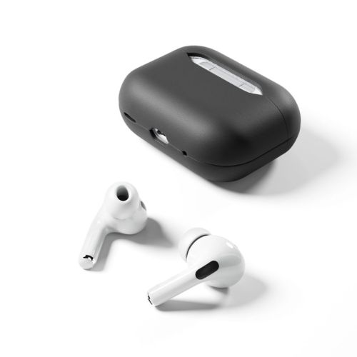 Epico Leather Cover for AirPods Pro 2 - Black