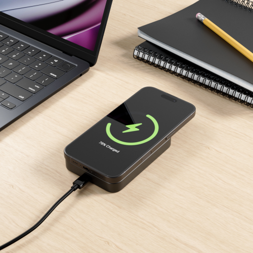 Epico Qi2 Aluminium Mag+ Power Bank 10 000 mAh - Black