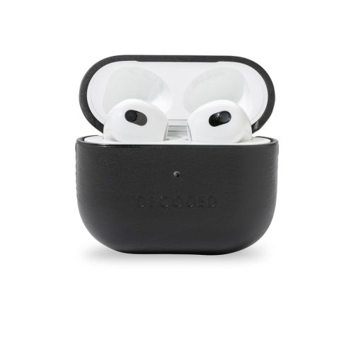 Decoded Leather Cover for Airpods 3rd Gen - Black