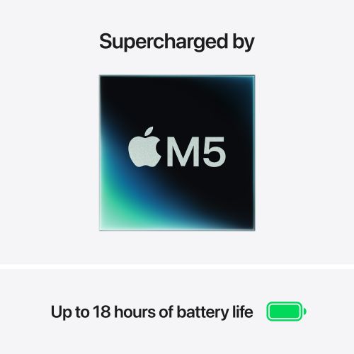 MacBook Air 13” Apple M5 10C CPU, 8C GPU/16GB/512GB SSD/Midnight/INT