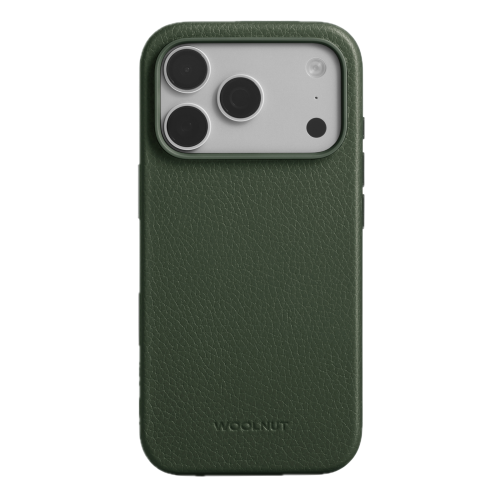Woolnut Leather Case for iPhone 18 Pro/17 Pro - Green