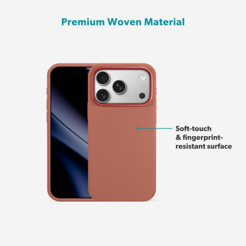 Epico SolidWoven Pro Mag+ Case iPhone 18 Pro Max/17 Pro Max - Sienna