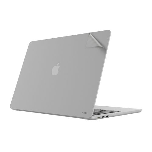 JCPAL Protective Skin for MacBook Air 13 (M2-M4) - Silver
