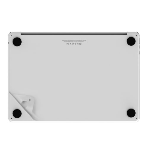JCPAL Protective Skin for MacBook Air 13 (M2-M4) - Silver