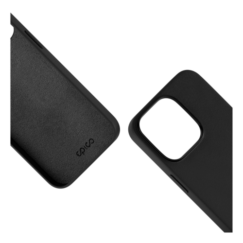 Epico Mag+ Leather Case iPhone 15 Pro Max - Black