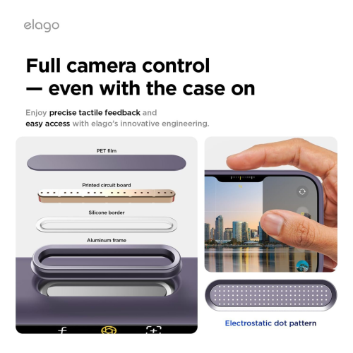 Elago Magnetic Silicone Case for iPhone 18 Pro Max/17 Pro Max - Jean Indigo