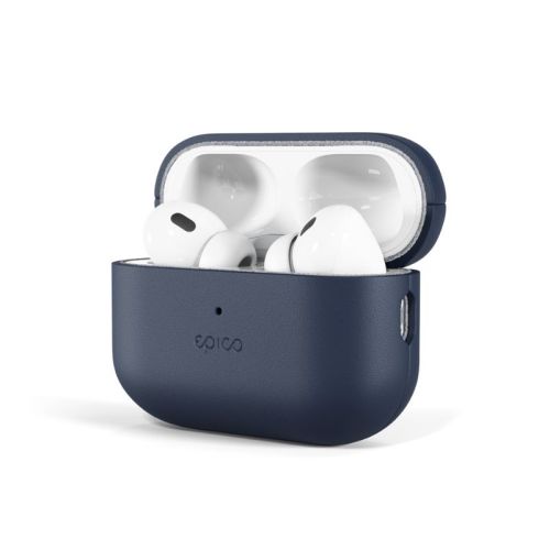 Epico Leather Cover for AirPods Pro 2 - Blue