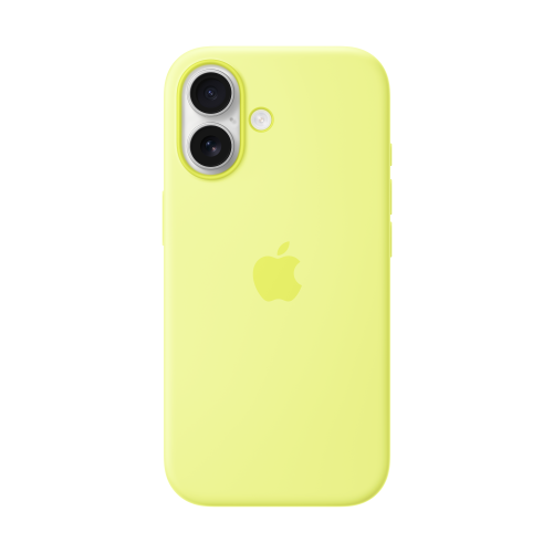 Apple iPhone 17 Silicone Case with MagSafe - Neon Yellow