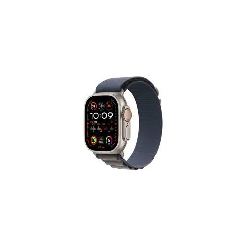 DEMO Apple Watch Ultra 2 GPS + Cellular, 49mm Titanium Case with Blue Alpine Loop - Medium