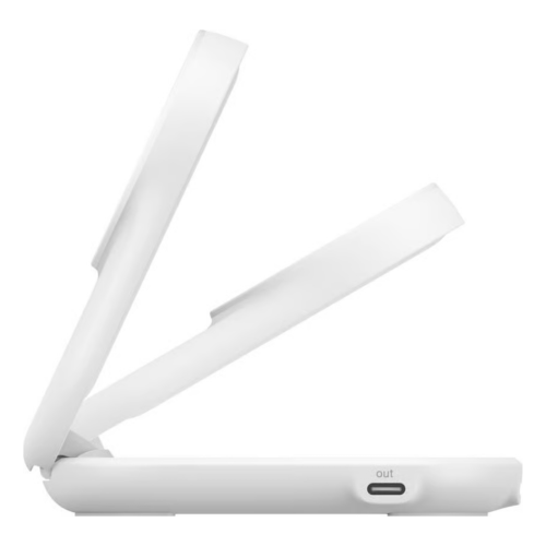 Belkin UltraCharge 25W Qi2 2in1 Magnetic Charger Plus USB-C - White