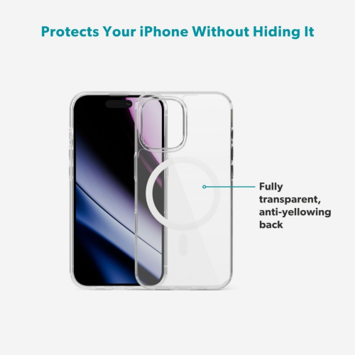 C&C Hero Mag+ Case for iPhone 17 - Clear