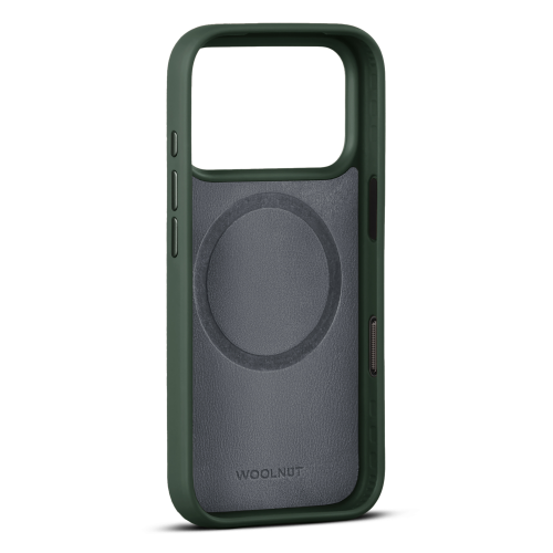 Woolnut Leather Case for iPhone 17 Pro Max - Green