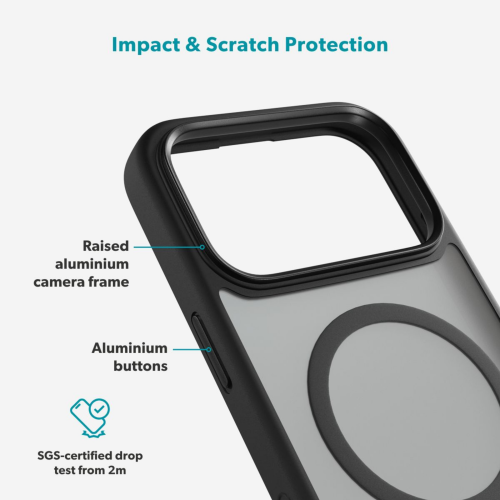 Epico HeroMatte Pro Mag+ Case for iPhone 17 Pro - Black