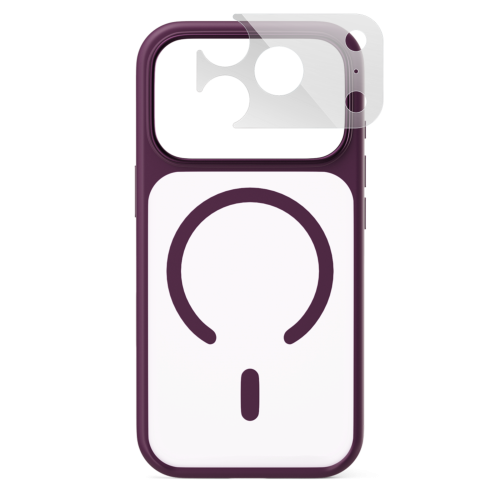 C&C HeroMatte Pro Mag+ Case for iPhone 18 Pro/17 Pro - Dark Purple