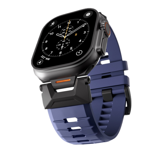 Epico FKM Rubber Pro Watch Band for Apple Watch (44-49mm) - Blue