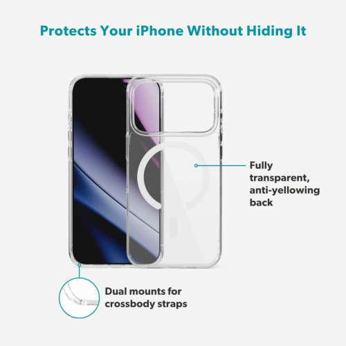 C&C Hero Mag+ Case iPhone 18 Pro/17 Pro - Transparent