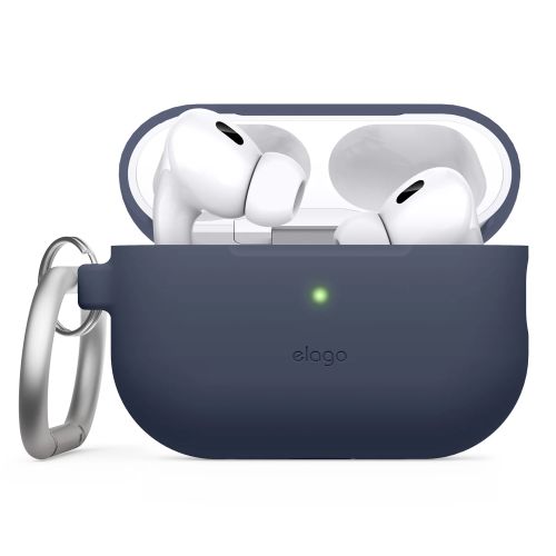 Elago Silicone Hang Case for Airpods Pro 2 - Jean Indigo