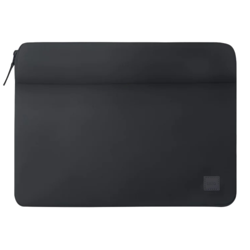 UNIQ Vienna Protective RPET Fabric Laptop Sleeve (Up to 14”) - Midnight Black