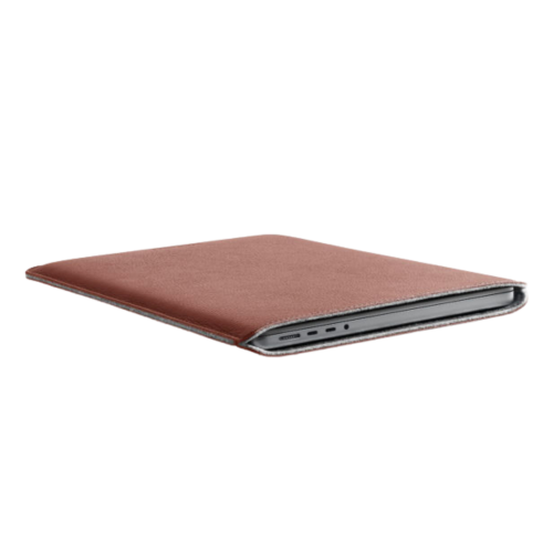 Woolnut Leather Sleeve for Macbook Pro 14