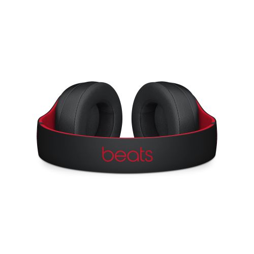 Beats Studio3 Wireless Over-Ear Headphones - Defiant Black-Red