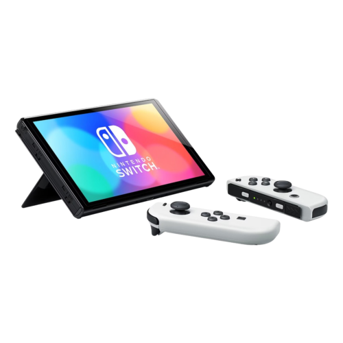 Nintendo Switch – OLED Model- White Joy-Con