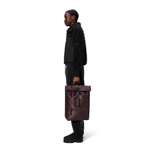 RAINS Rolltop Rucksack W3 - Depth