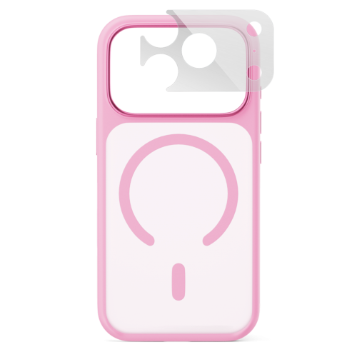 C&C HeroMatte Pro Mag+ Case for iPhone 18 Pro/17 Pro - Pink