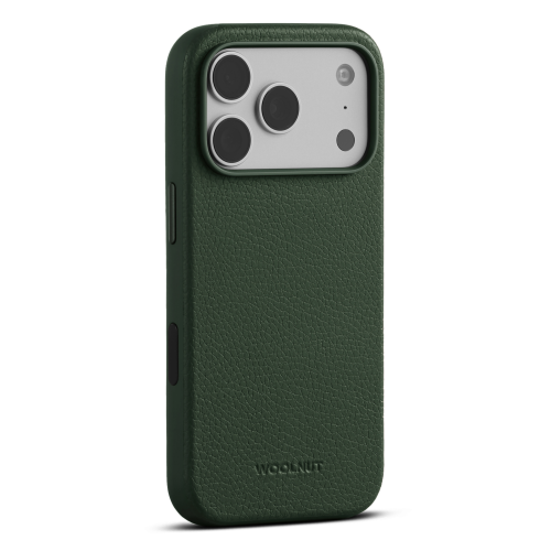 Woolnut Leather Case for iPhone 17 Pro Max - Green