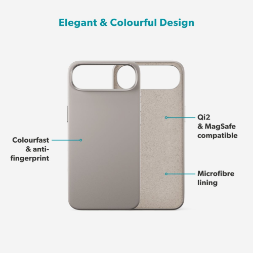Epico Silicone Mag+ Case for iPhone 17 Air - Titanium