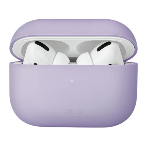 UNIQ Lino Hybrid Liquid Silicon AirPods Pro 2nd Gen (2022) Case - Lilac