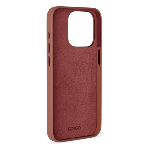 Epico Mag+ Leather Case iPhone 15 Pro Max - Brown