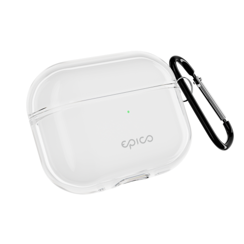 Epico Clear Cover for AirPods Pro 3 - Clear/White
